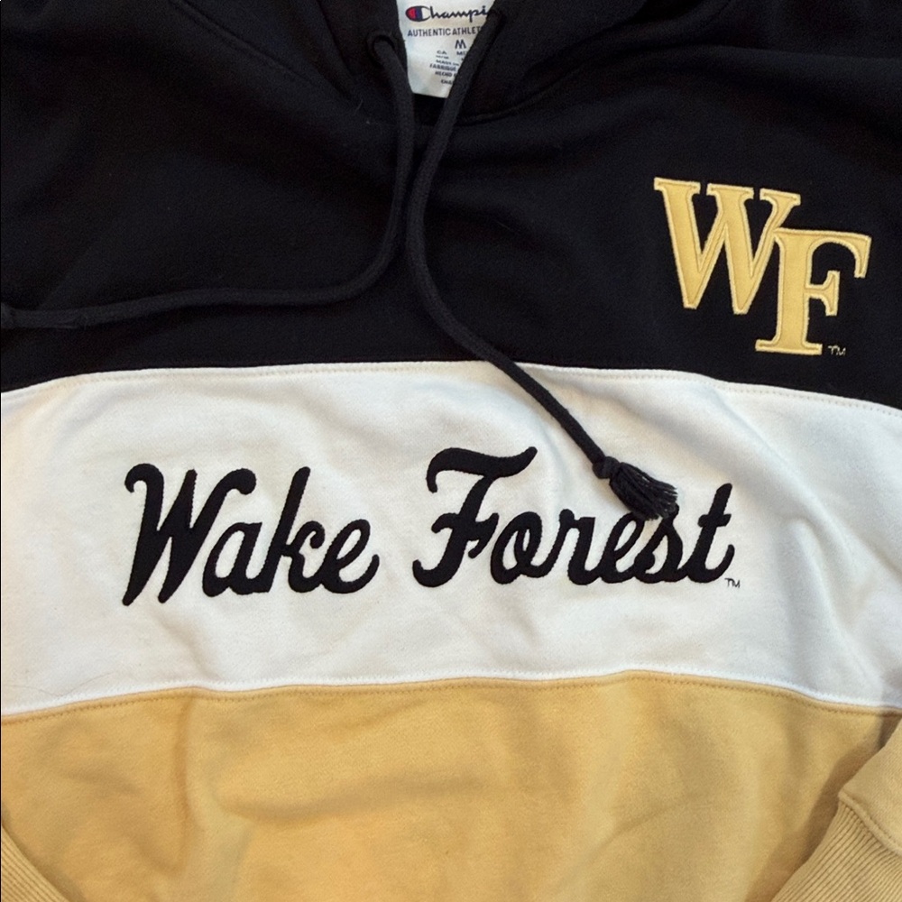 Women’s Wake Forest Demon Deacons Hoodie/Sweatshirt. Size Medium. Like New. - Picture 8 of 12
